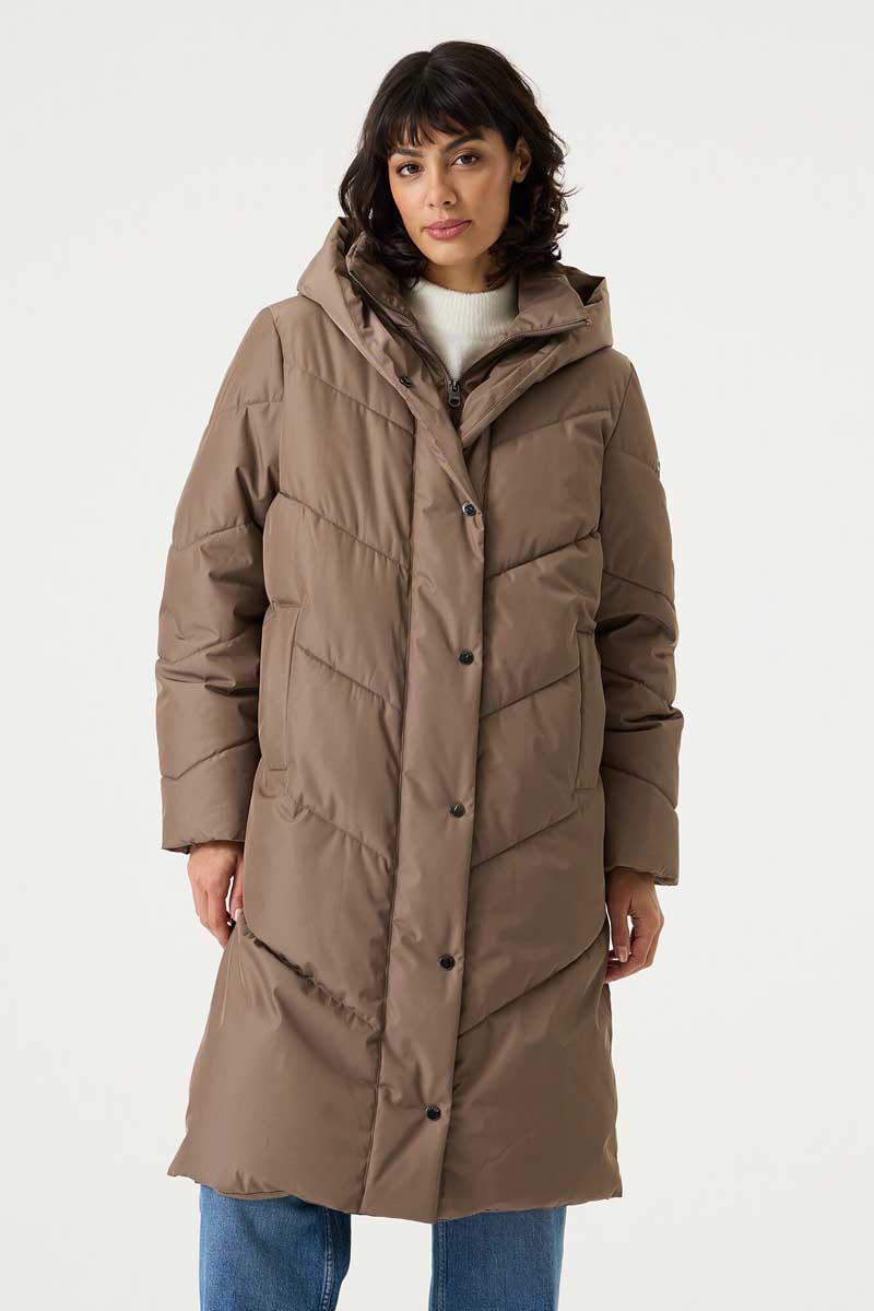 Brown Puffer Jacket